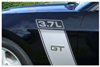 2011-13 Mustang 3.7L Numeral Decal Set - for Side L-Stripe Kit